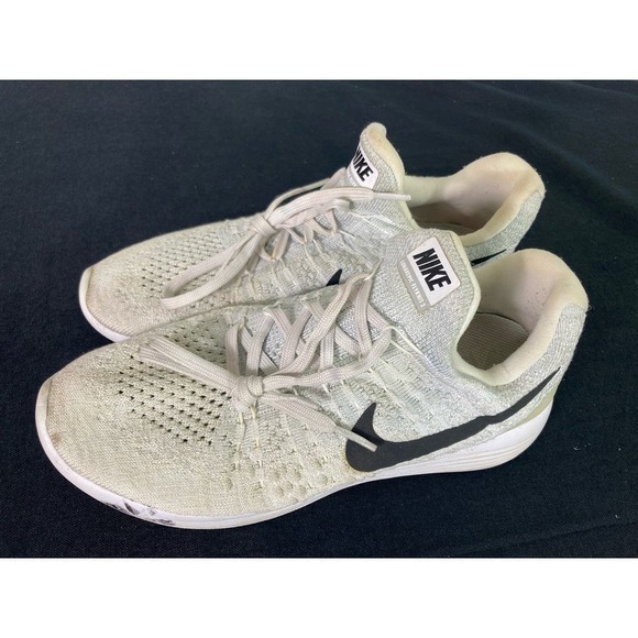 Nike Women's Lunarepic Flyknit‎ 2 Gray Running Shoes Sz 8 863780-100 - Picture 7 of 11